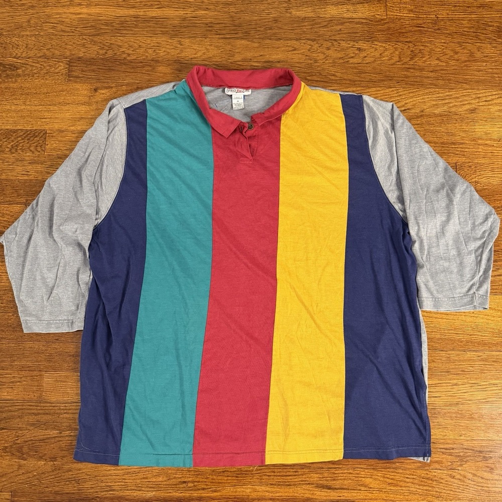 Ultra vintage Bridge Gate 1990s Men's size 4X 65% polyester, 35% cotton